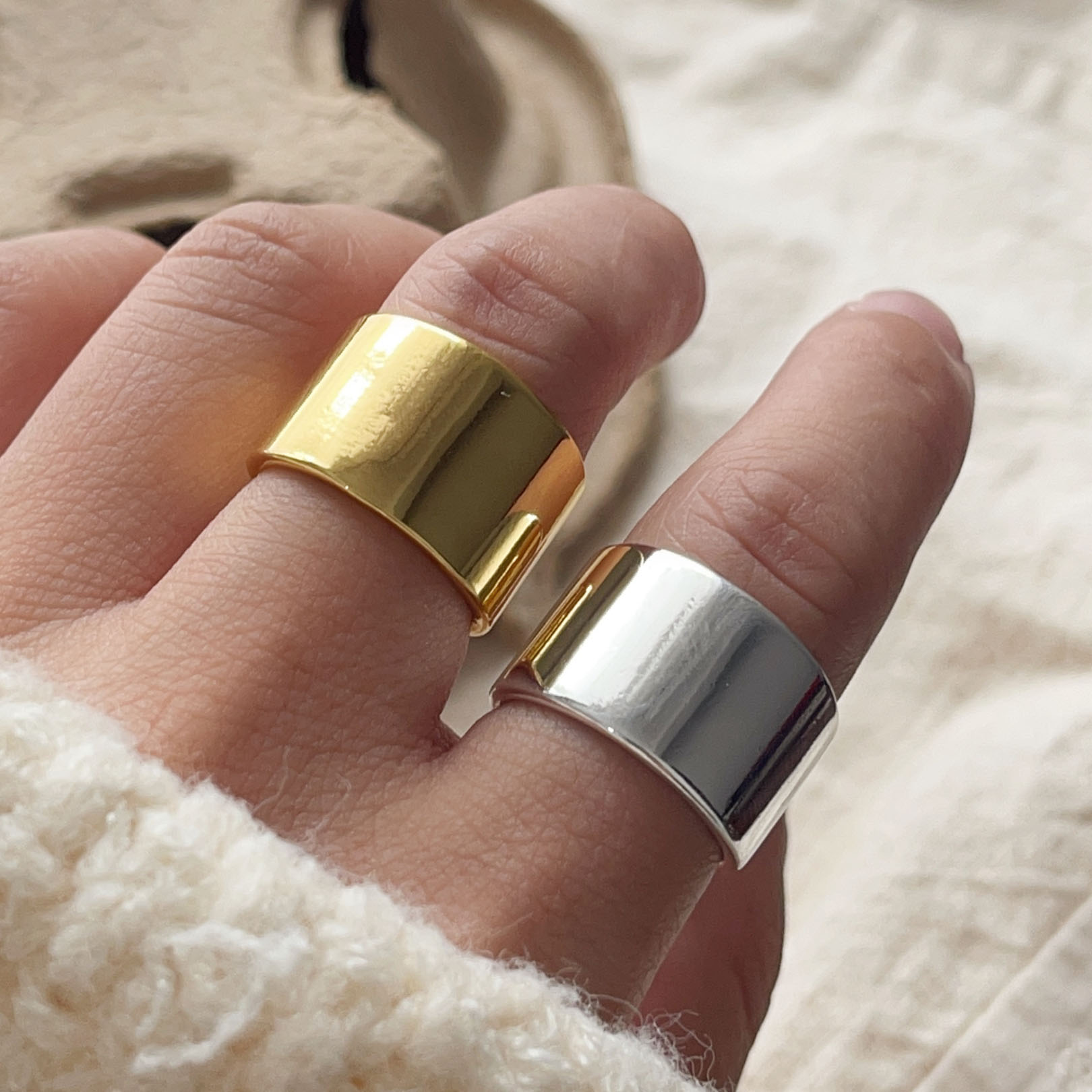 Statement Cocktail Ring - 925 Sterling Silver Rings For Women