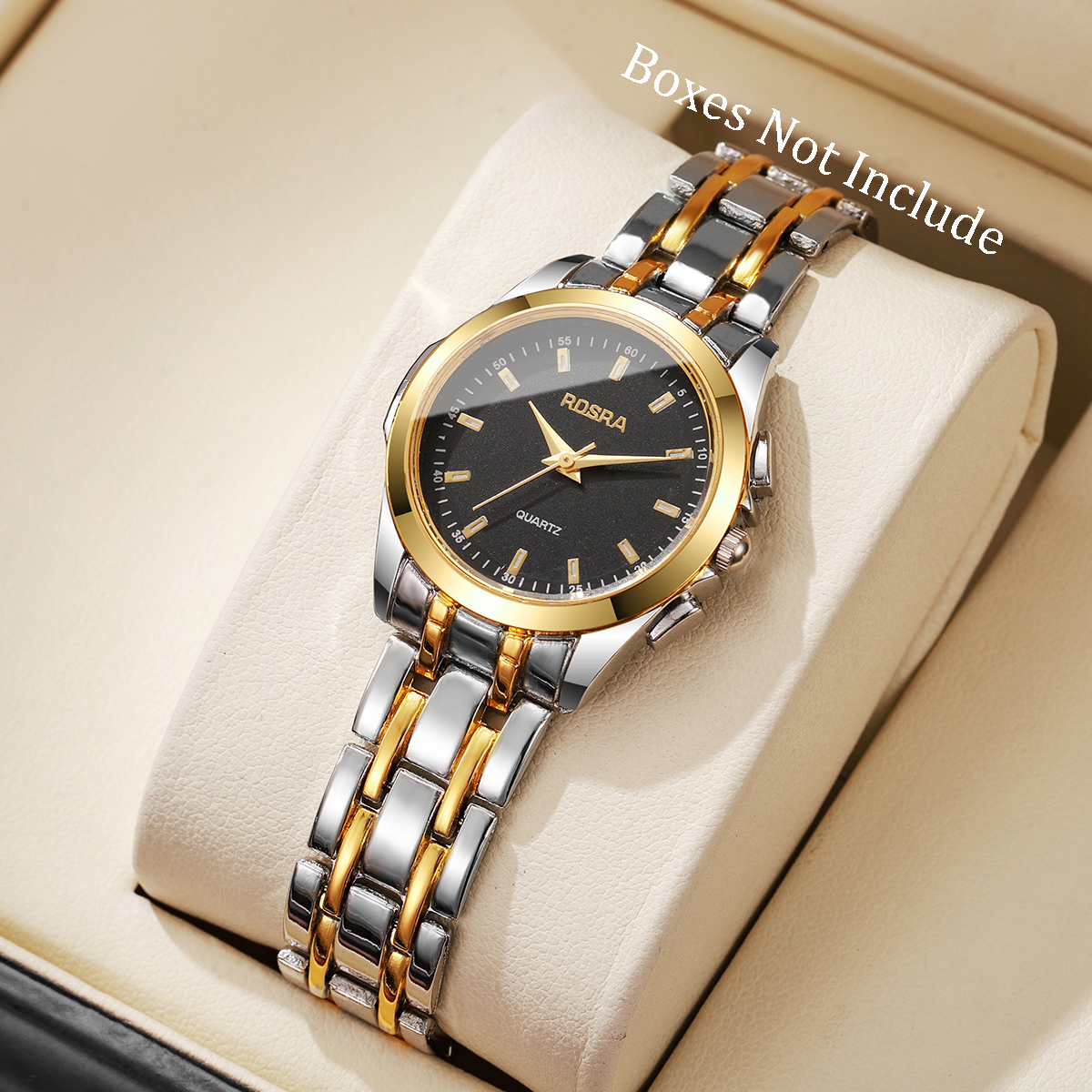 Jewelry Watches Gold - Women Fashion Stainless Steel Strap Watches