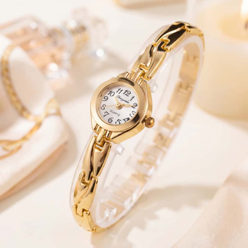 Jewelry Watches Gold - Fashion Women Quartz Bracelet Watch Retro