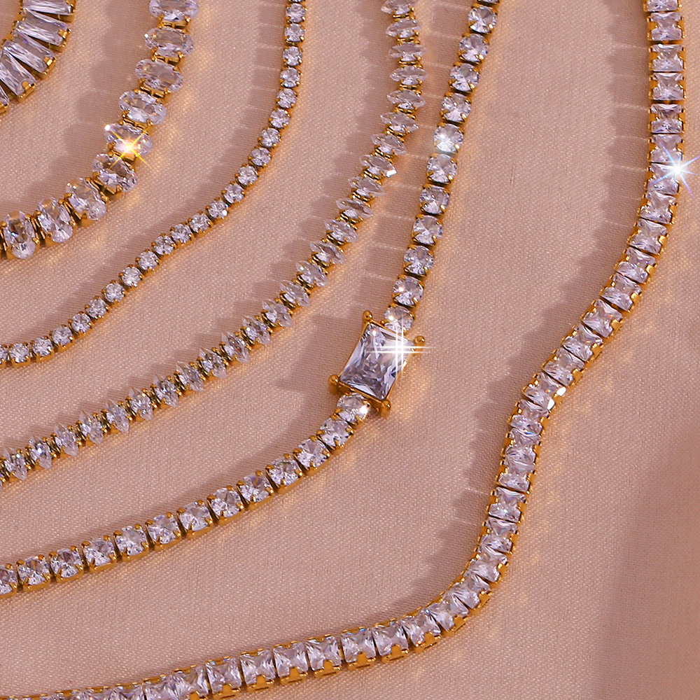 Tennis Bracelet Cubic - Blingbling Shiny Mothers Day Bridesmaid Gift