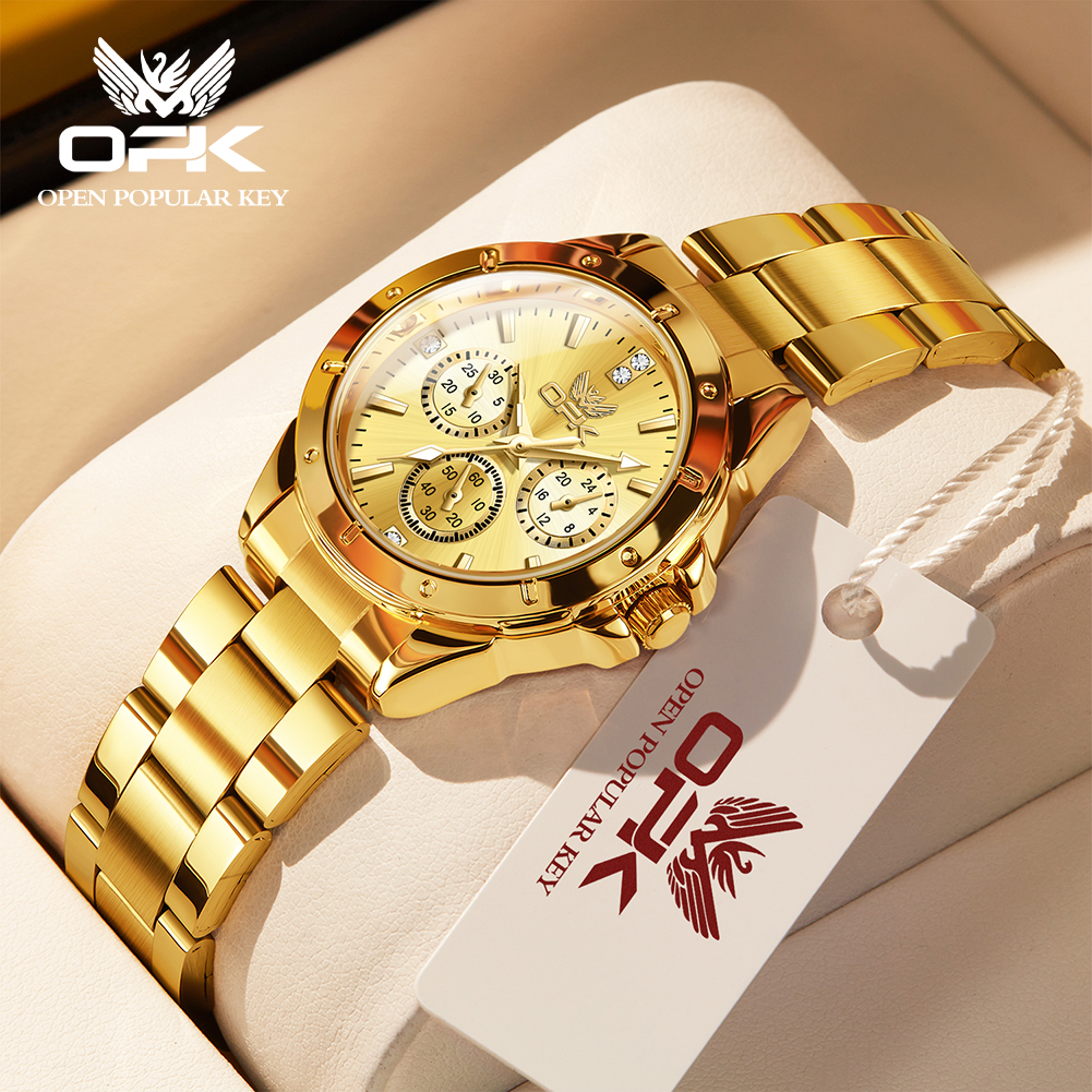 Jewelry Watches Gold - OPK 6001 Wristwatch for Women Fashion