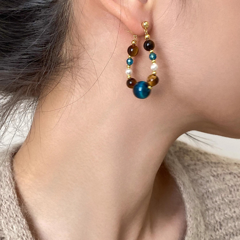 Pearl Stud Earrings - Vintage Drop Earrings & Studs with
