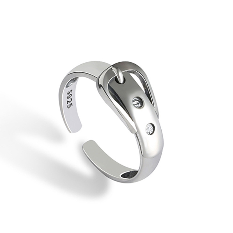 Statement Cocktail Ring - New in 925 Sterling Silver Belt