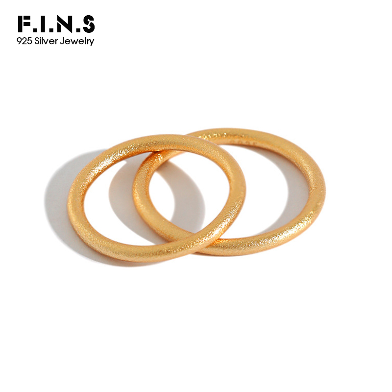 Minimalist Ring Stackable - F.I.N.S Minimalist S925 Sterling Silver Ring