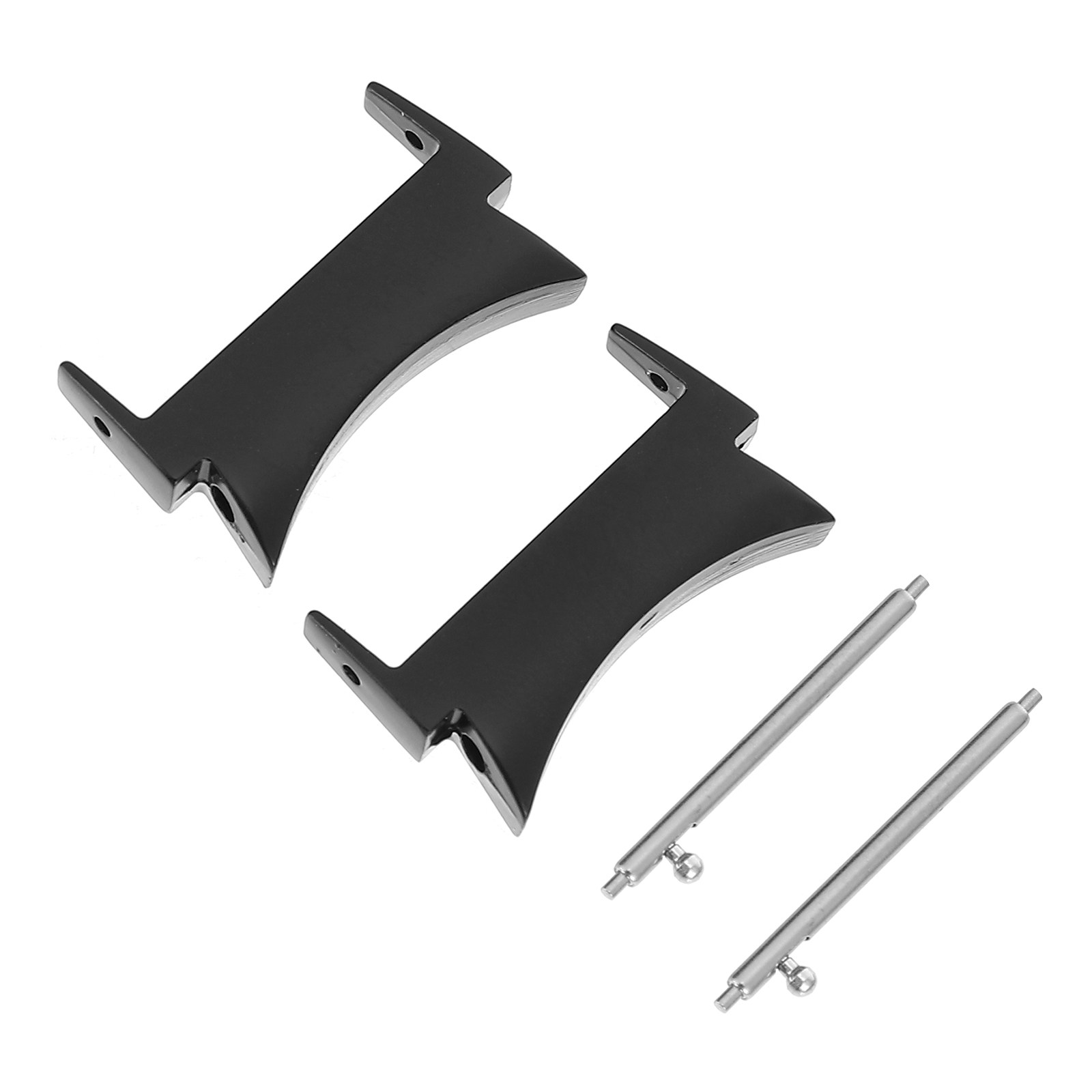 Watch Strap Replacement - 1Pair Robust Metal Watchband Connector Stainless