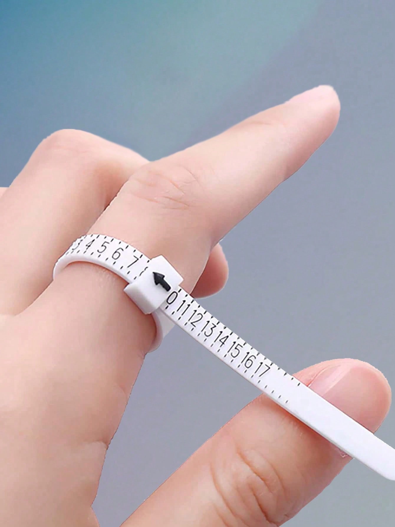 Jewelry & Watches Spółka Z Ograniczoną Odpowiedzialnością - Ring Sizer Measuring Tape Tool, Soft