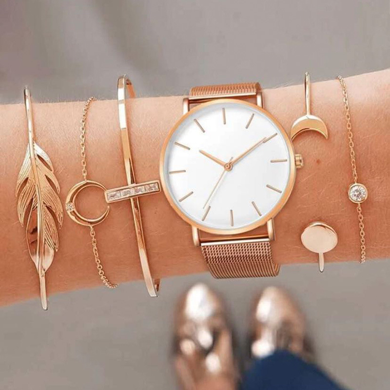 Luxury Simple Watches for Wome - Jewelry Watches Gold บทวิจารณ์และราคา