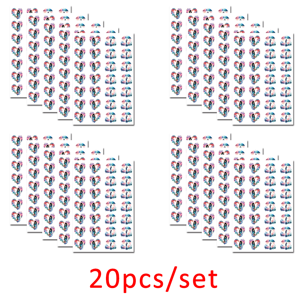 20pcs/set Heart Mother's Day P - Jewelry & Watches Spółka Z Ograniczoną Odpowiedzialnością บทวิจารณ์และราคา