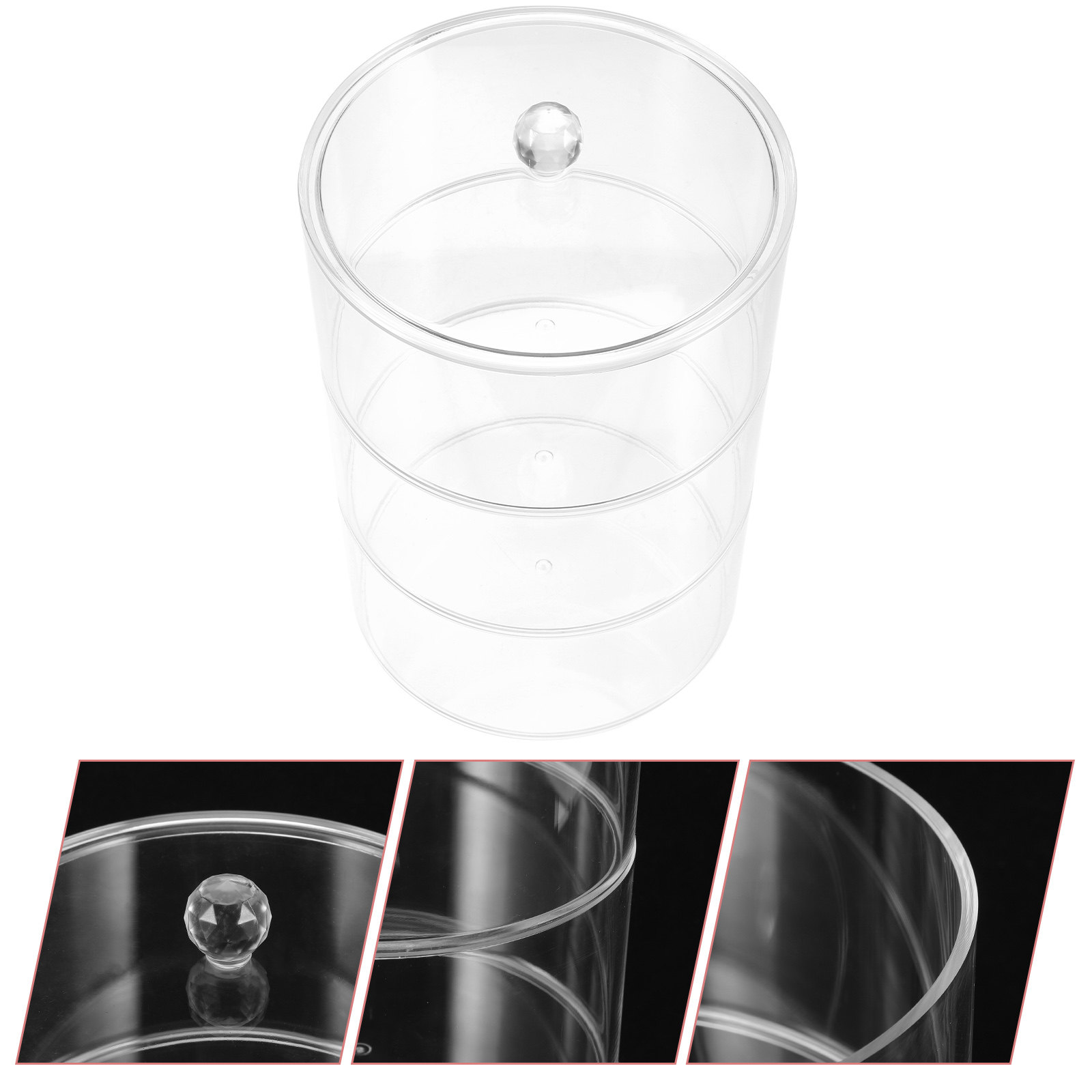 Multi-Level Transparent Acryli - Jewelry And Watches Box บทวิจารณ์และราคา