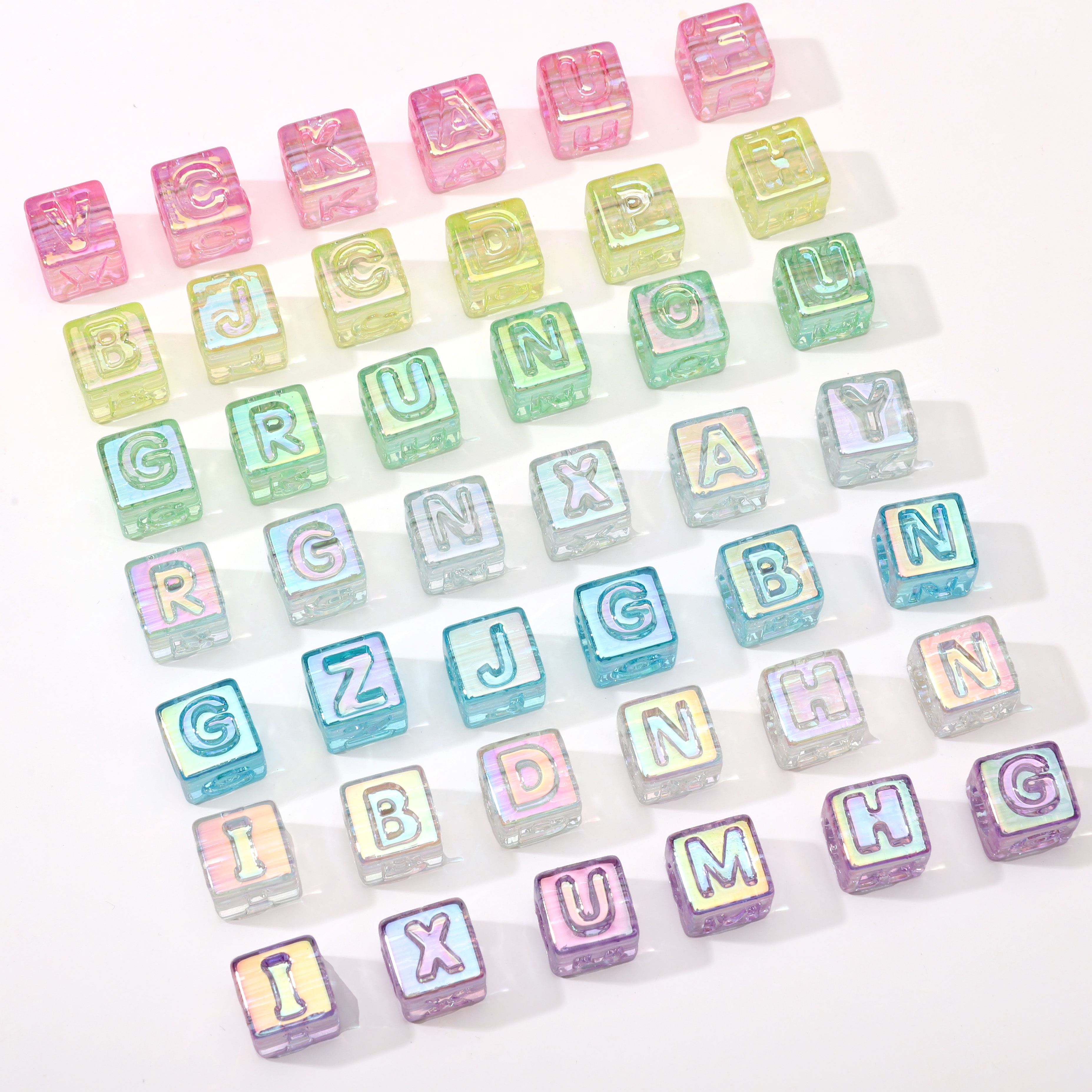 10Pcs beading Colorful Clear L - Fine Jewelry & Watches Photos บทวิจารณ์และราคา