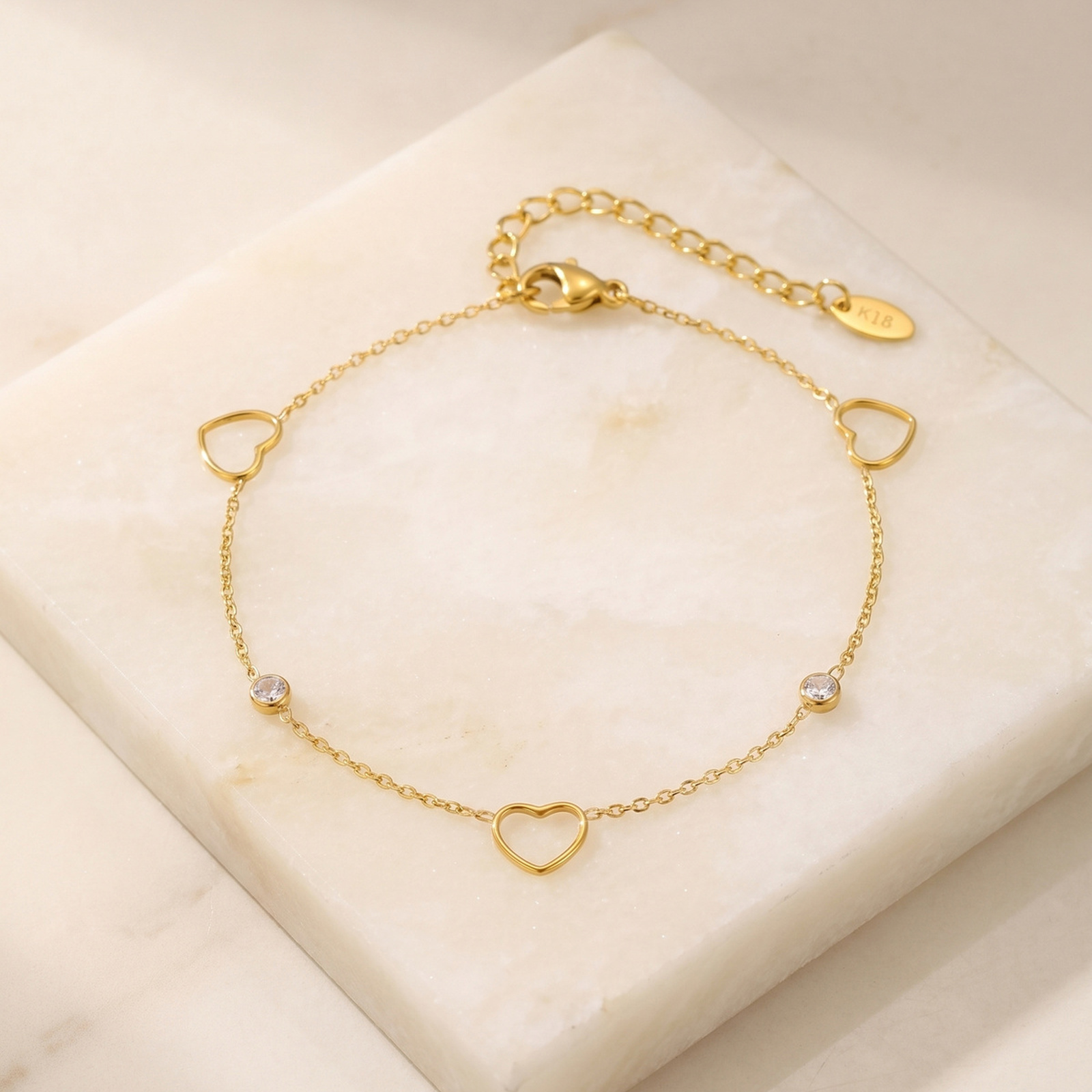 Dainty Hollow Heart Station An - Jc Jewelry & Watches Photos บทวิจารณ์และราคา