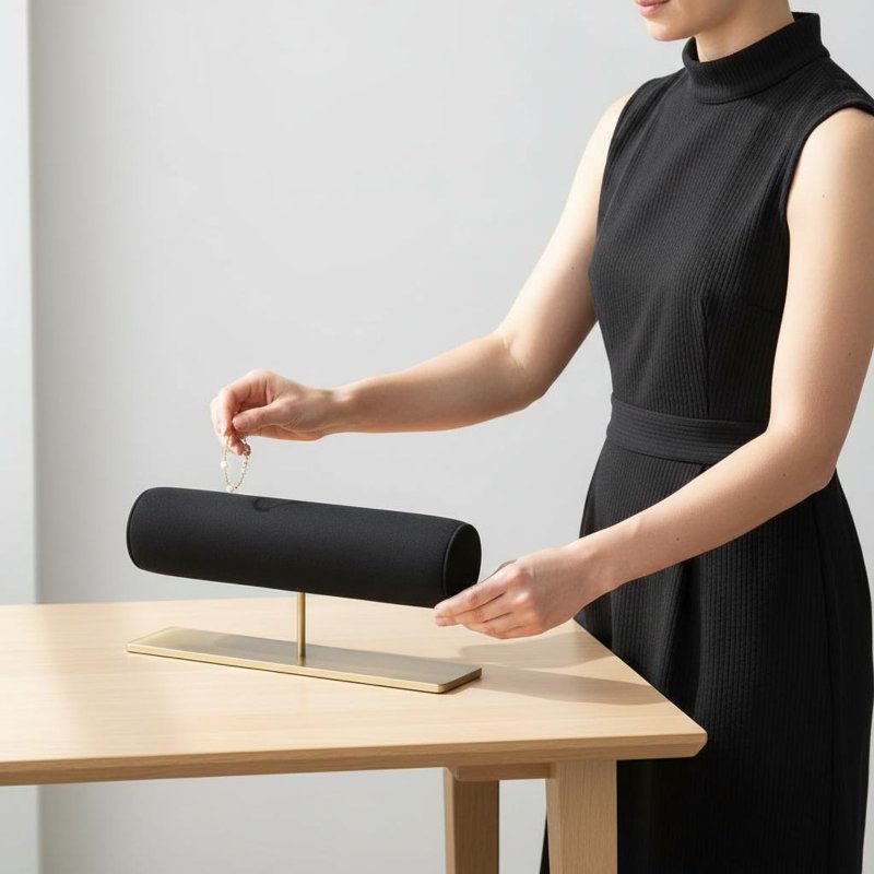 Horizontal-Bar Jewelry Stand I - Jewelry Watches Luxury บทวิจารณ์และราคา