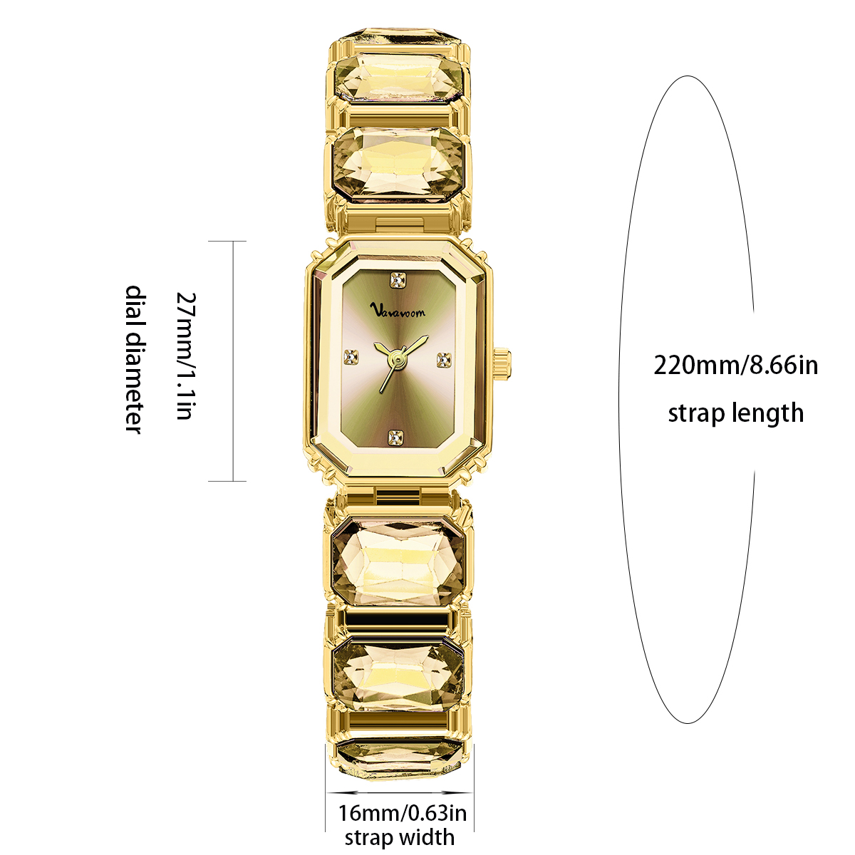 2025 New Women Watches Luxury  - Jewelry Watches Gold บทวิจารณ์และราคา