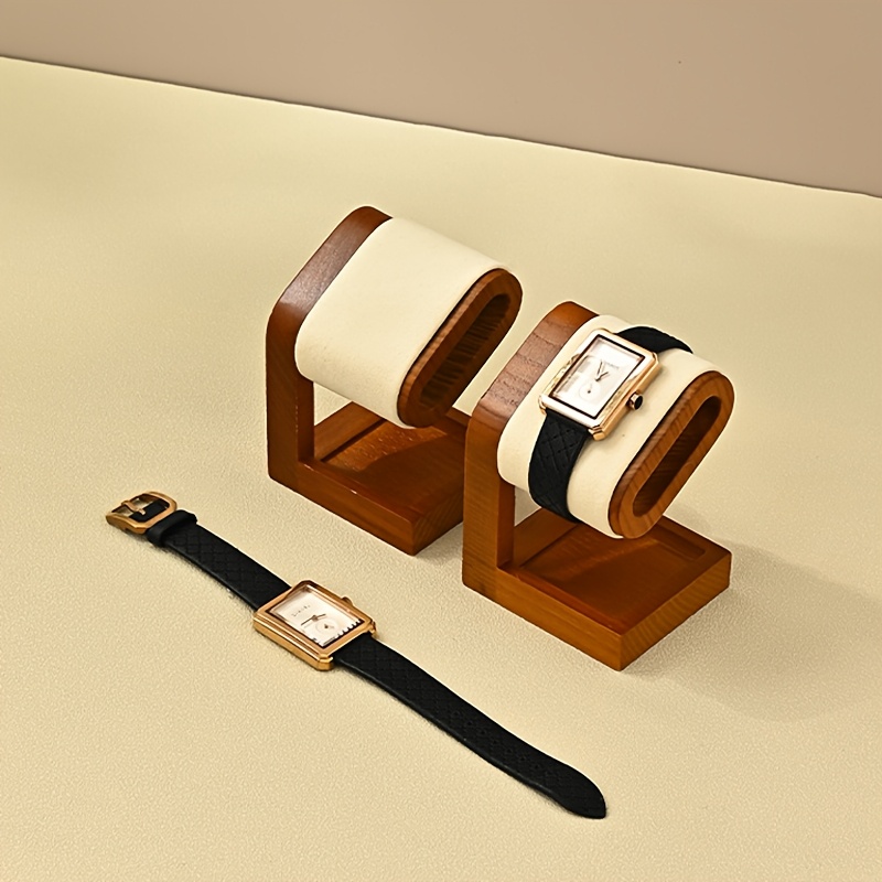 Wooden Watch Display Stand Lux - Jewelry Watches Luxury บทวิจารณ์และราคา