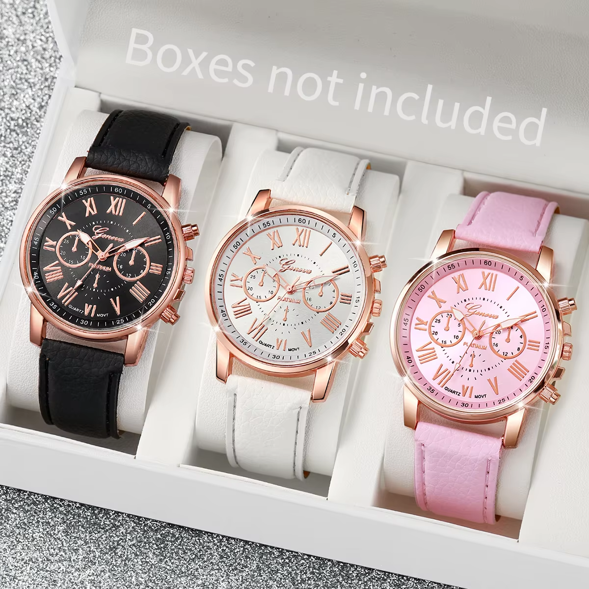 3/5PCS Women's Watch Fashion R - Jewelry Like Watches บทวิจารณ์และราคา