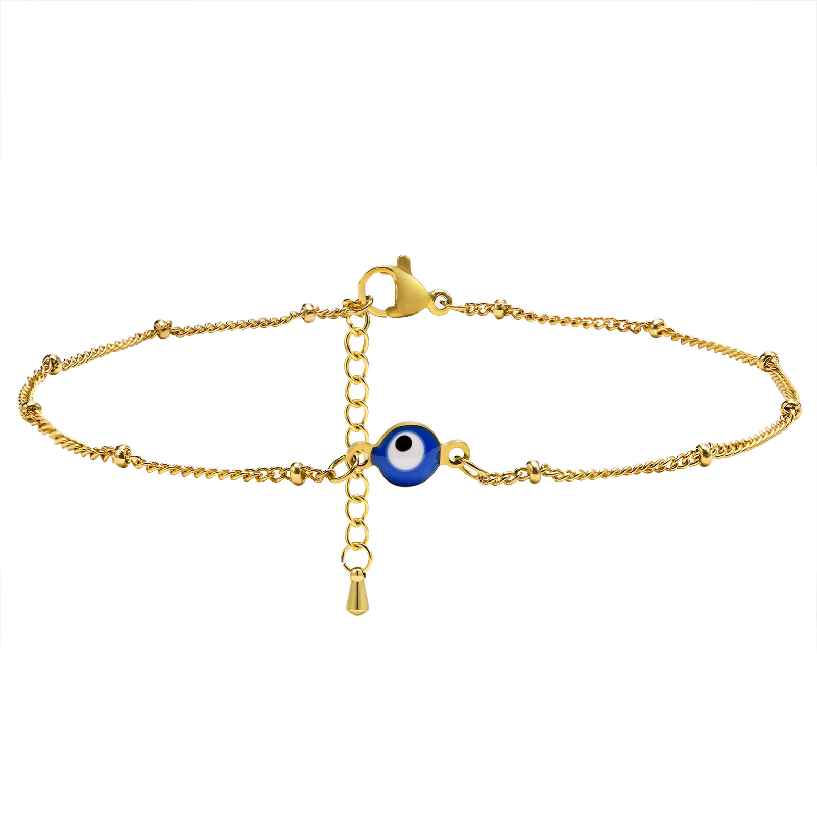 Evil Eye  Anklet Bracelet on L - Jc Jewelry & Watches Photos บทวิจารณ์และราคา