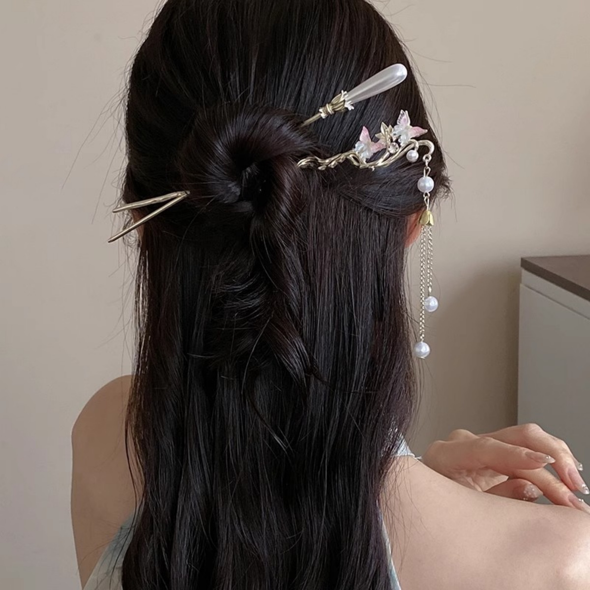 2025 New Flower Hairpin For Wo - Shop Jewelry & Watches Near Me บทวิจารณ์และราคา