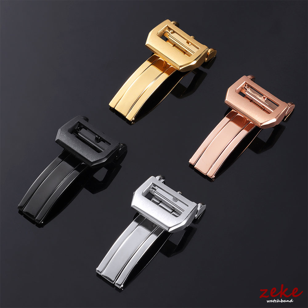 Silver Gold Black Rose Stainle - Watch Strap Replacement บทวิจารณ์และราคา