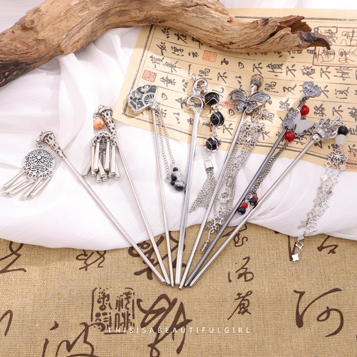 Elegant Women's Hairpin Antiqu - Shop Jewelry & Watches Near Me บทวิจารณ์และราคา