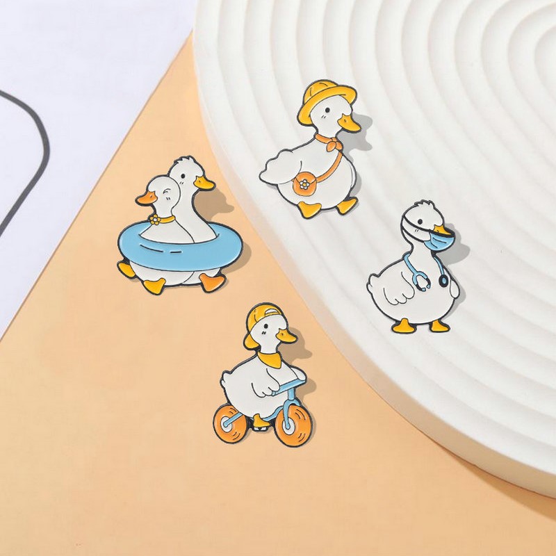 Pin Custom Goose Duck Shopping - Shop Jewelry & Watches Near Me บทวิจารณ์และราคา