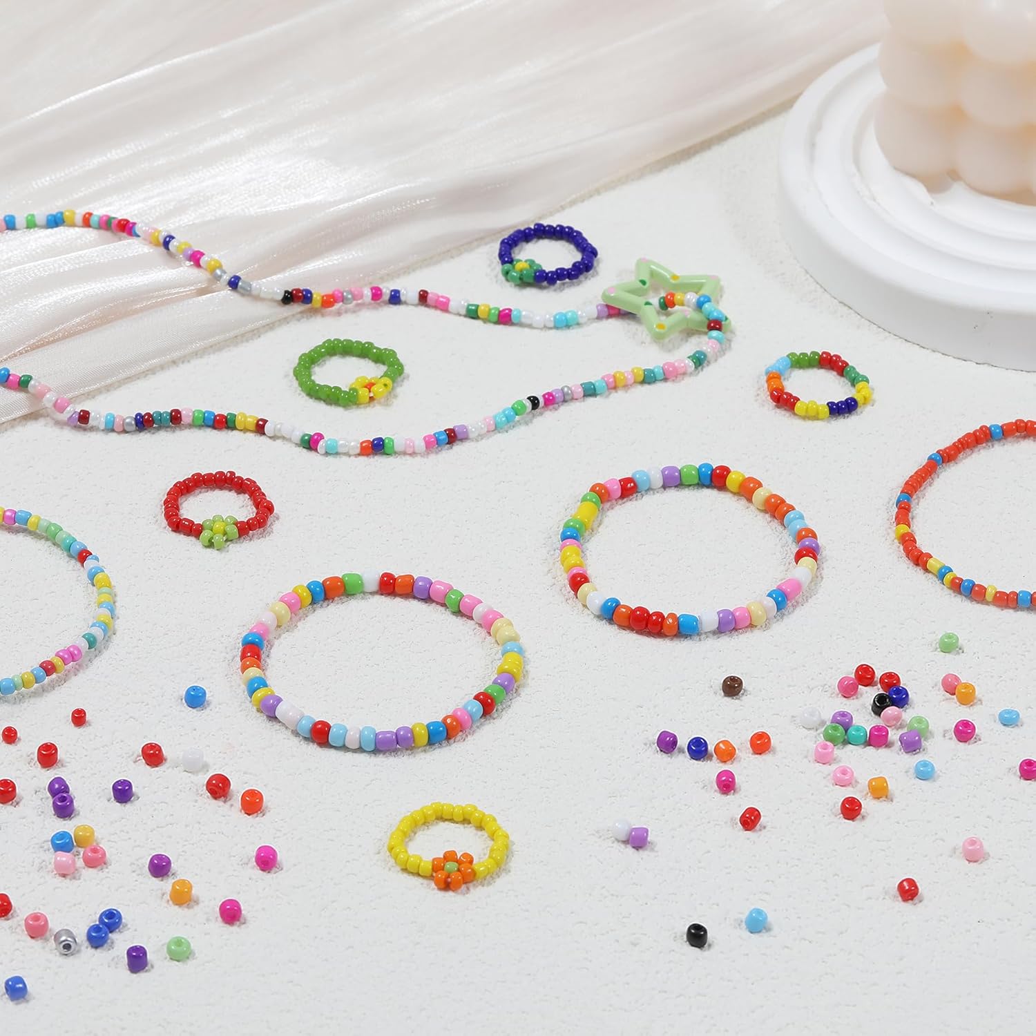 28 colors of 3mm seed beads, 7 - Fine Jewelry & Watches Photos บทวิจารณ์และราคา
