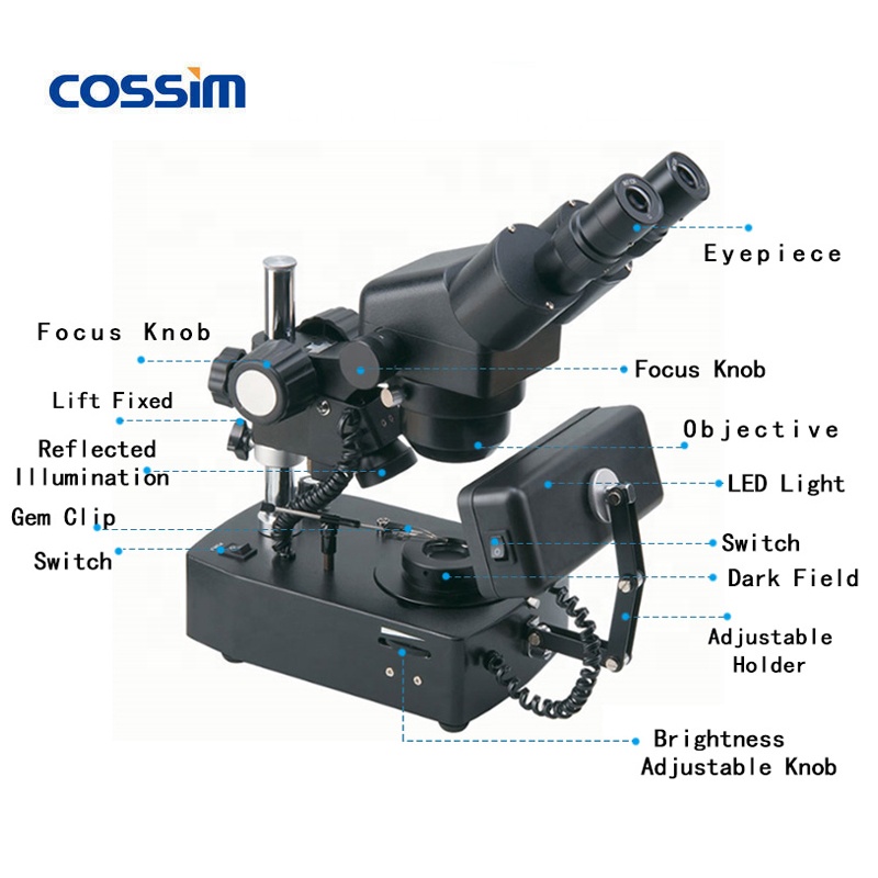 VGM400 10X~160X Gem Binocular  - Jewelry & Watches Spółka Z Ograniczoną Odpowiedzialnością บทวิจารณ์และราคา