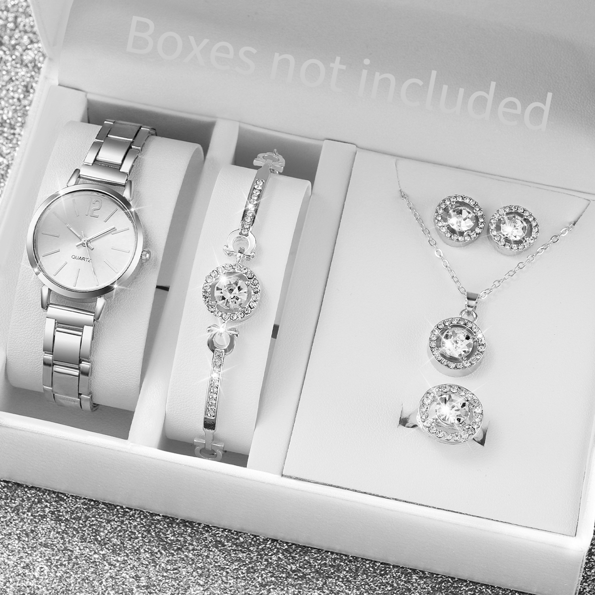 6PCS/Set Women Watches Fashion - Jewelry Like Watches บทวิจารณ์และราคา