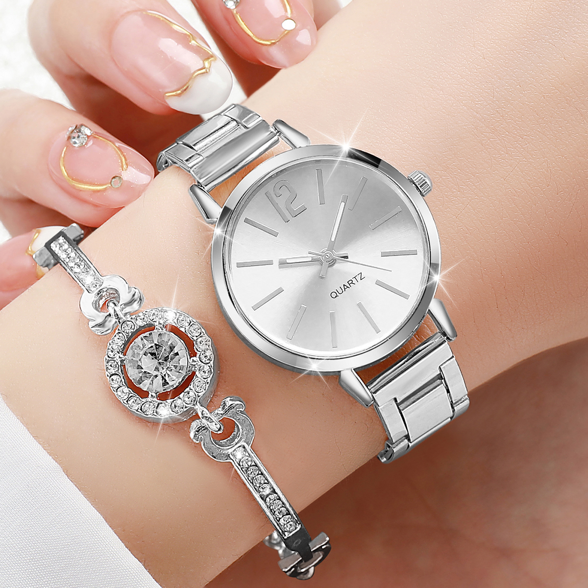 6PCS/Set Women Watches Fashion - Jewelry Like Watches บทวิจารณ์และราคา
