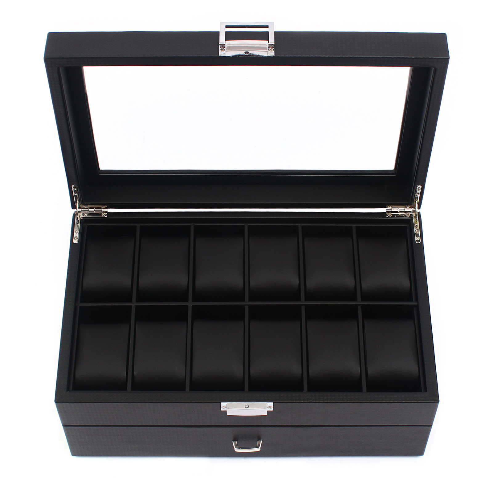 24 Slot Watch Storage Box Disp - Jewelry And Watches Box บทวิจารณ์และราคา