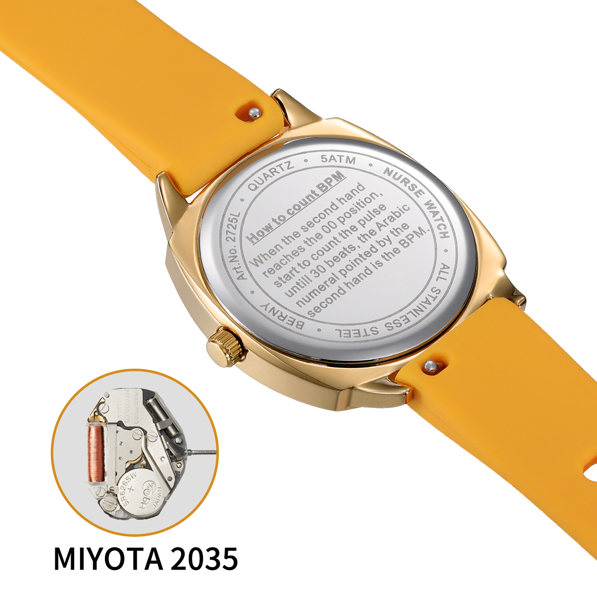 BERNY Women's Watches Nurse Wa - Jewelry Watches Gold บทวิจารณ์และราคา