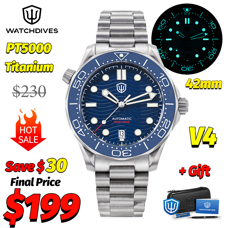 Watchdives WD007 V4 007 NTTD M - Jewellery Watches บทวิจารณ์และราคา