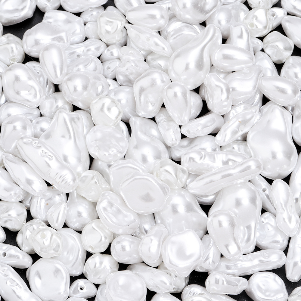 20pcs/lot Irregular ABS Imitat - Pearl Stud Earrings บทวิจารณ์และราคา