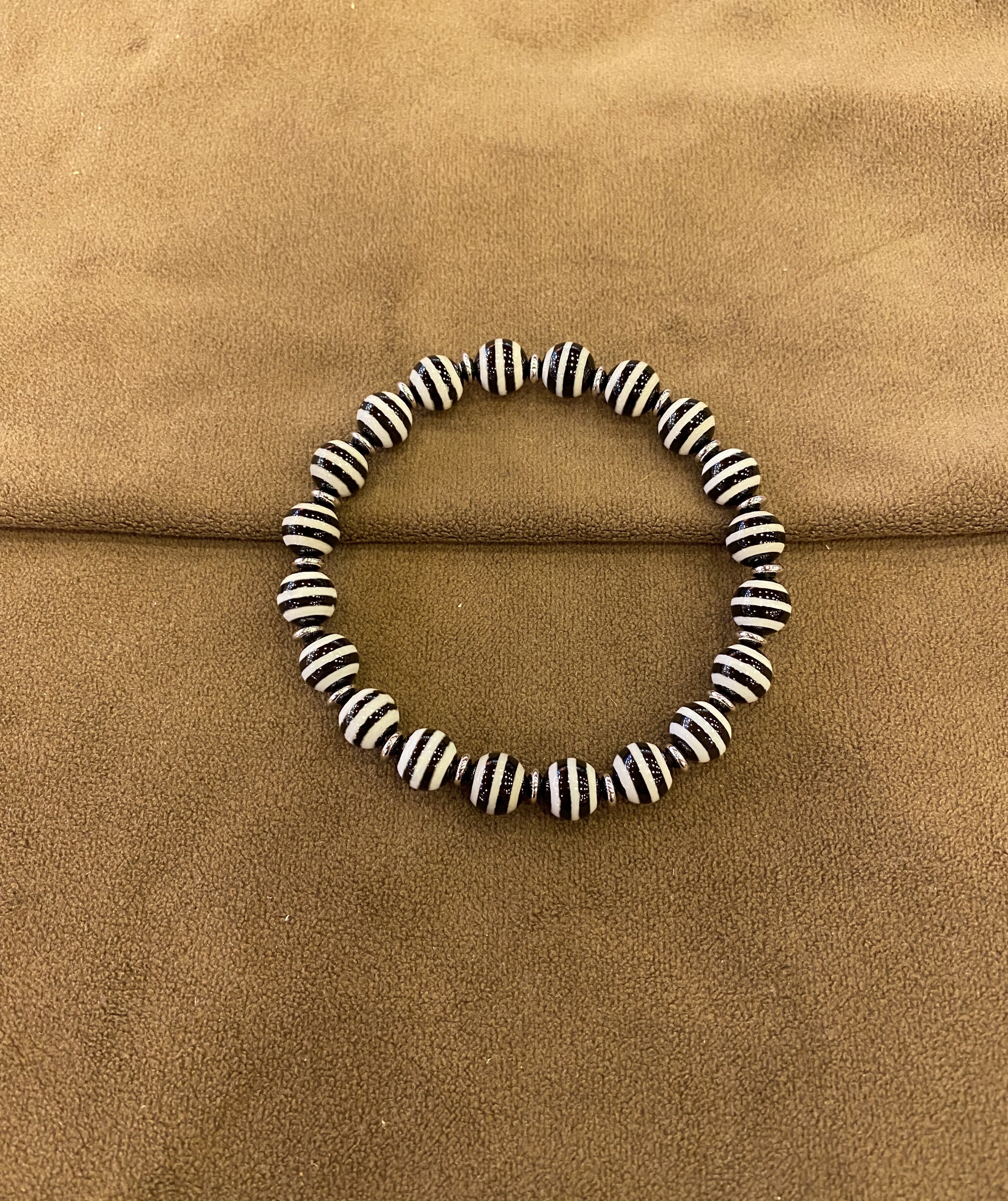 Black & White Striped Agate Br - Fine Jewelry & Watches Photos บทวิจารณ์และราคา
