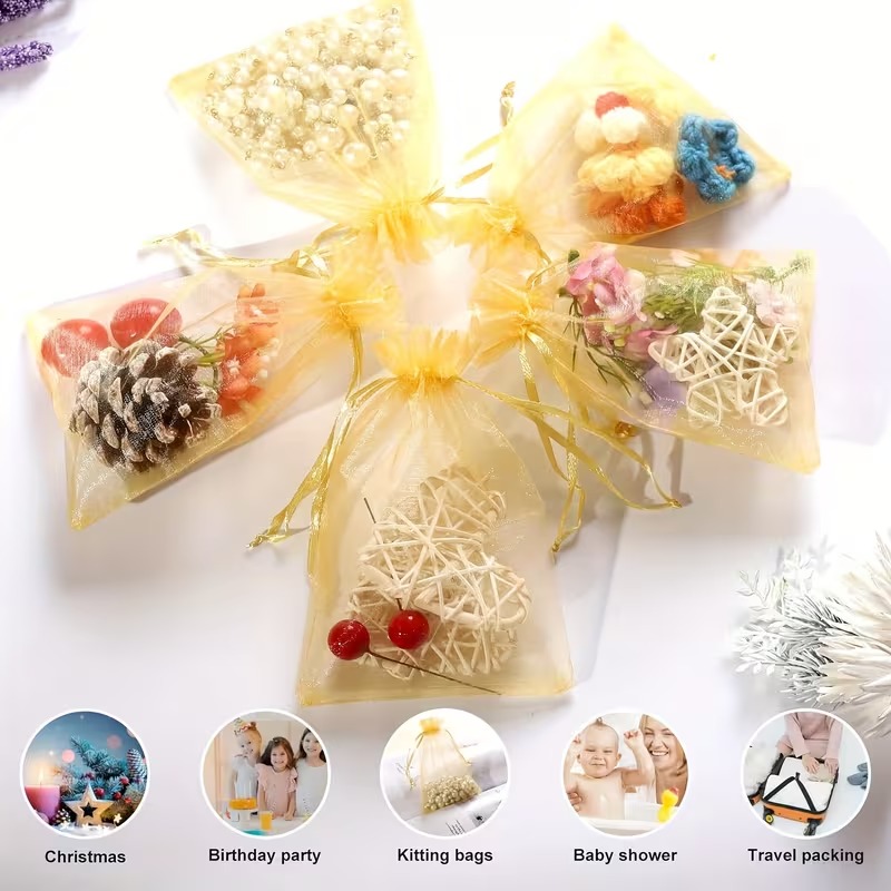 500pcs GOLD Organza Jewelry Po - Eve Jewelry & Watches Distribuidor Oficial Rolex Buenos Aires บทวิจารณ์และราคา