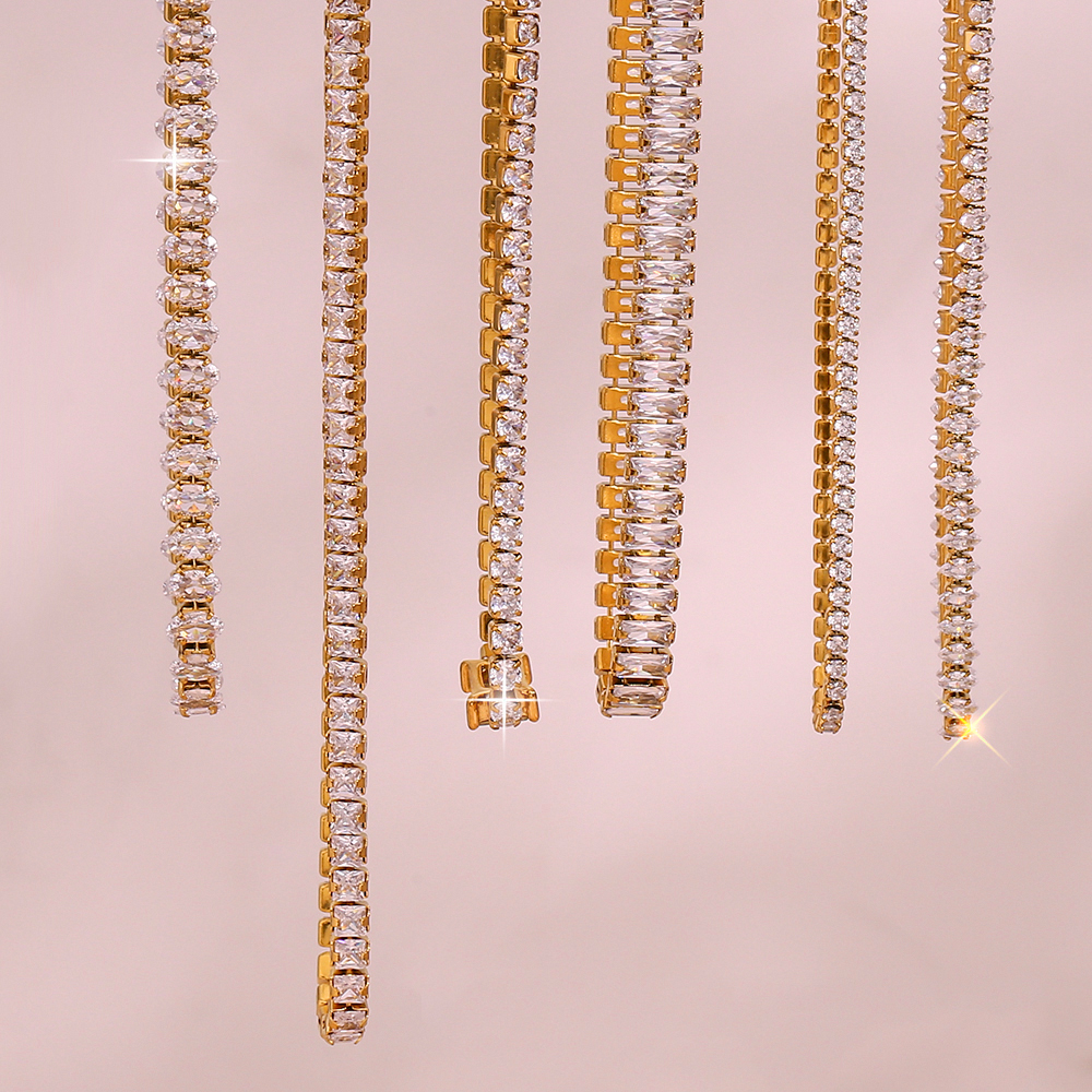 Blingbling Shiny Mothers Day B - Tennis Bracelet Cubic บทวิจารณ์และราคา