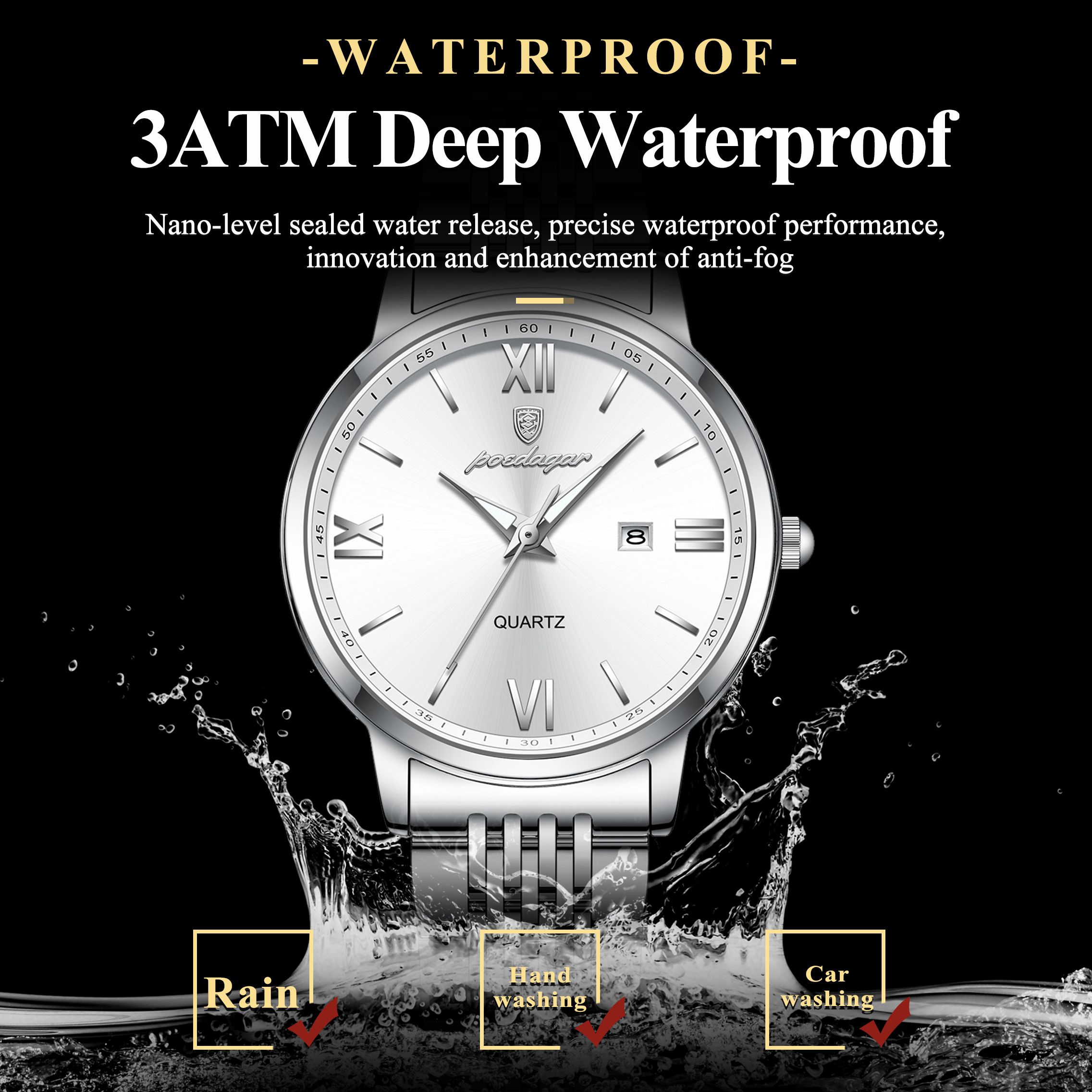 POEDAGAR Luxury Brand Watch Fo - Rg Watches & Jewelry Gmbh บทวิจารณ์และราคา