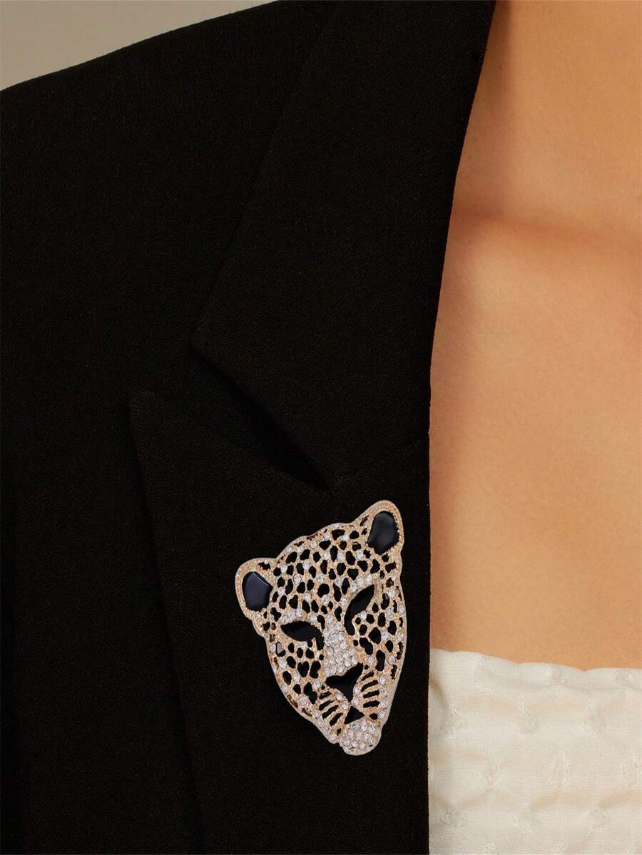 1pc Metal Gold Animal Leopard  - Fine Jewelry & Watches Photos บทวิจารณ์และราคา
