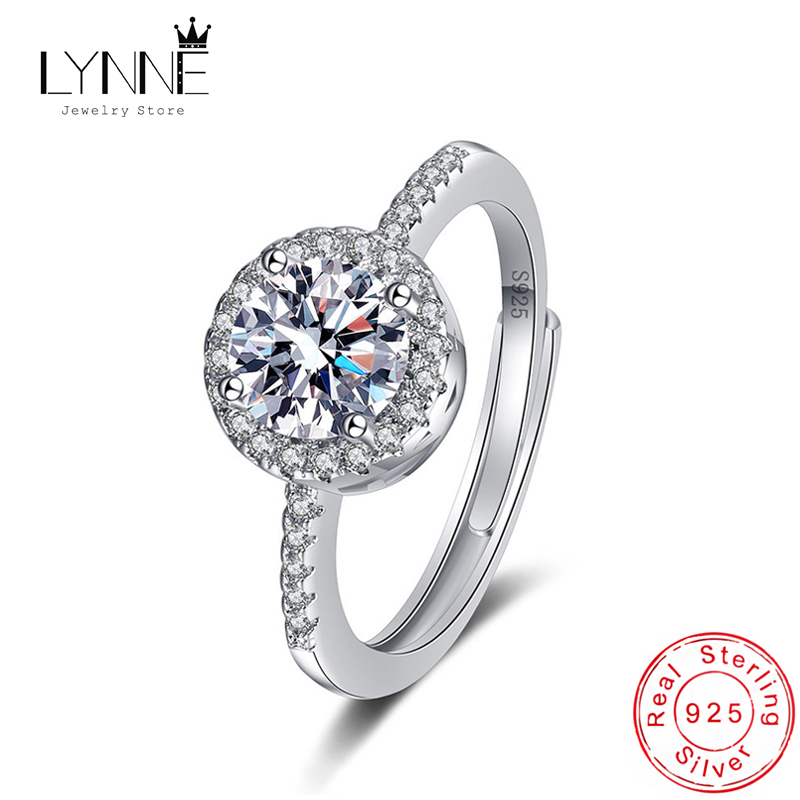 New 925 Sterling Silver Round  - Statement Cocktail Ring บทวิจารณ์และราคา