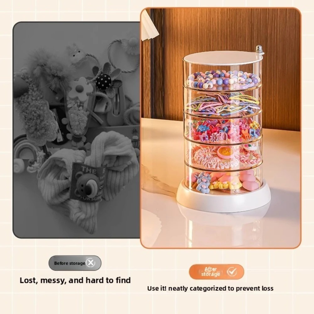 360 Rotating Clear Hair Access - Jewelry & Watches Spółka Z Ograniczoną Odpowiedzialnością บทวิจารณ์และราคา