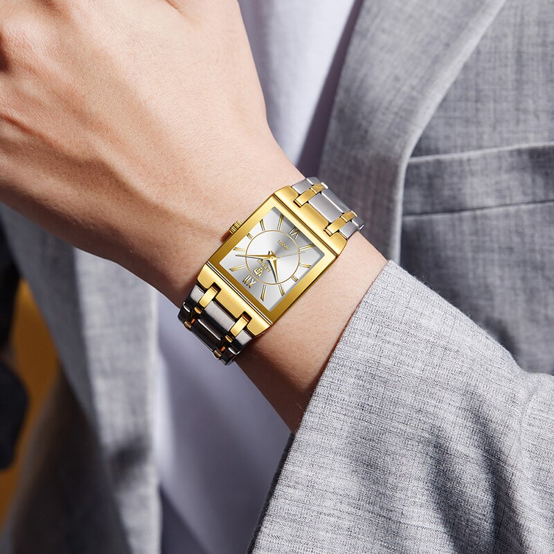 LiEBIG Luxury Golden Quartz Wr - Jewelry Watches Gold บทวิจารณ์และราคา
