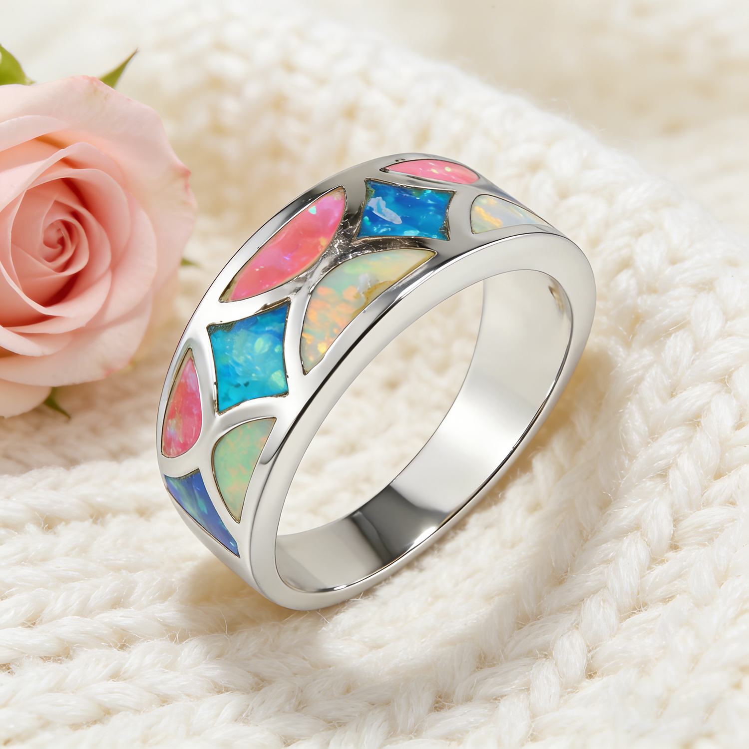 Dainty Elegant Gift for Her,Ro - Minimalist Ring Stackable บทวิจารณ์และราคา