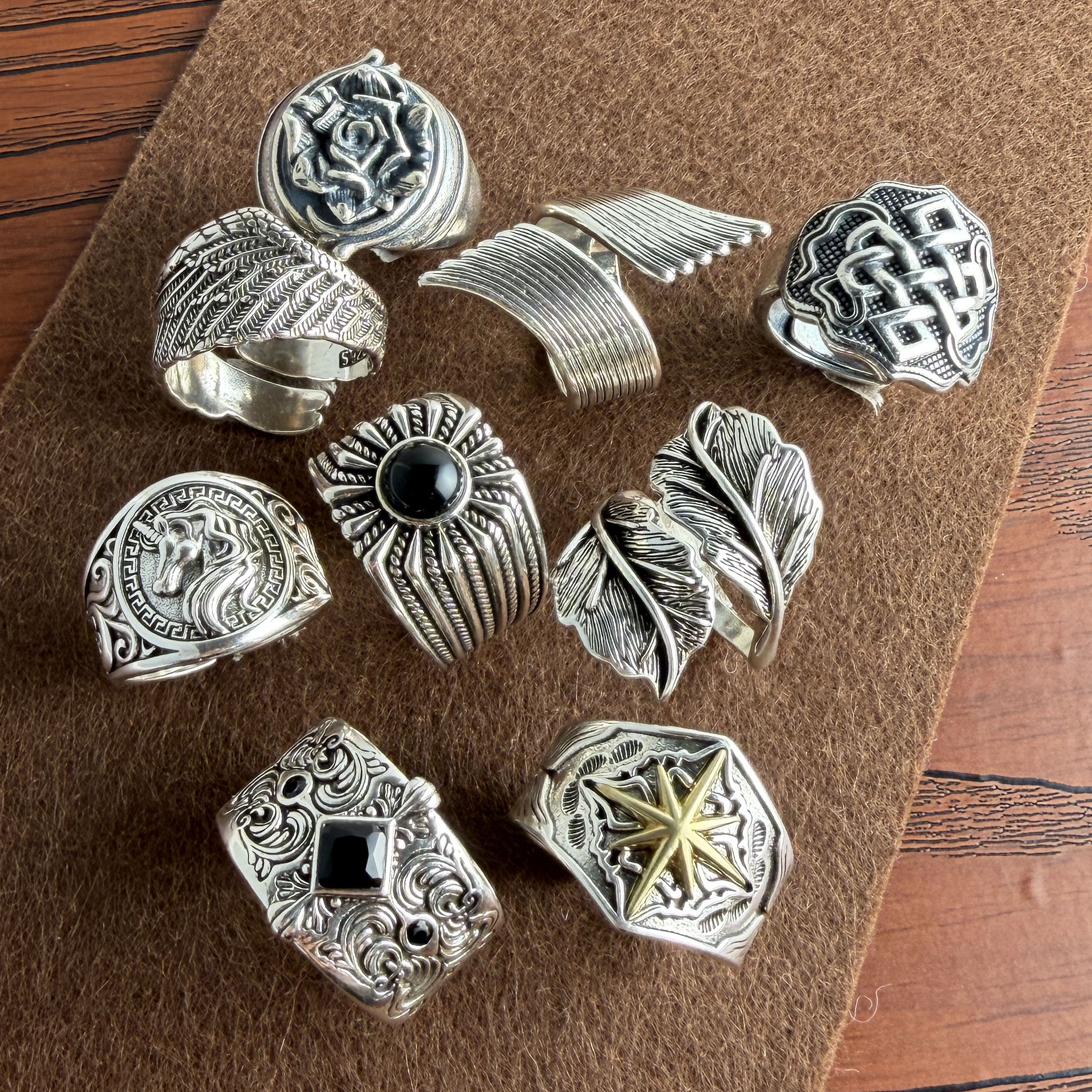925 Sterling Silver Rings For  - Statement Cocktail Ring บทวิจารณ์และราคา