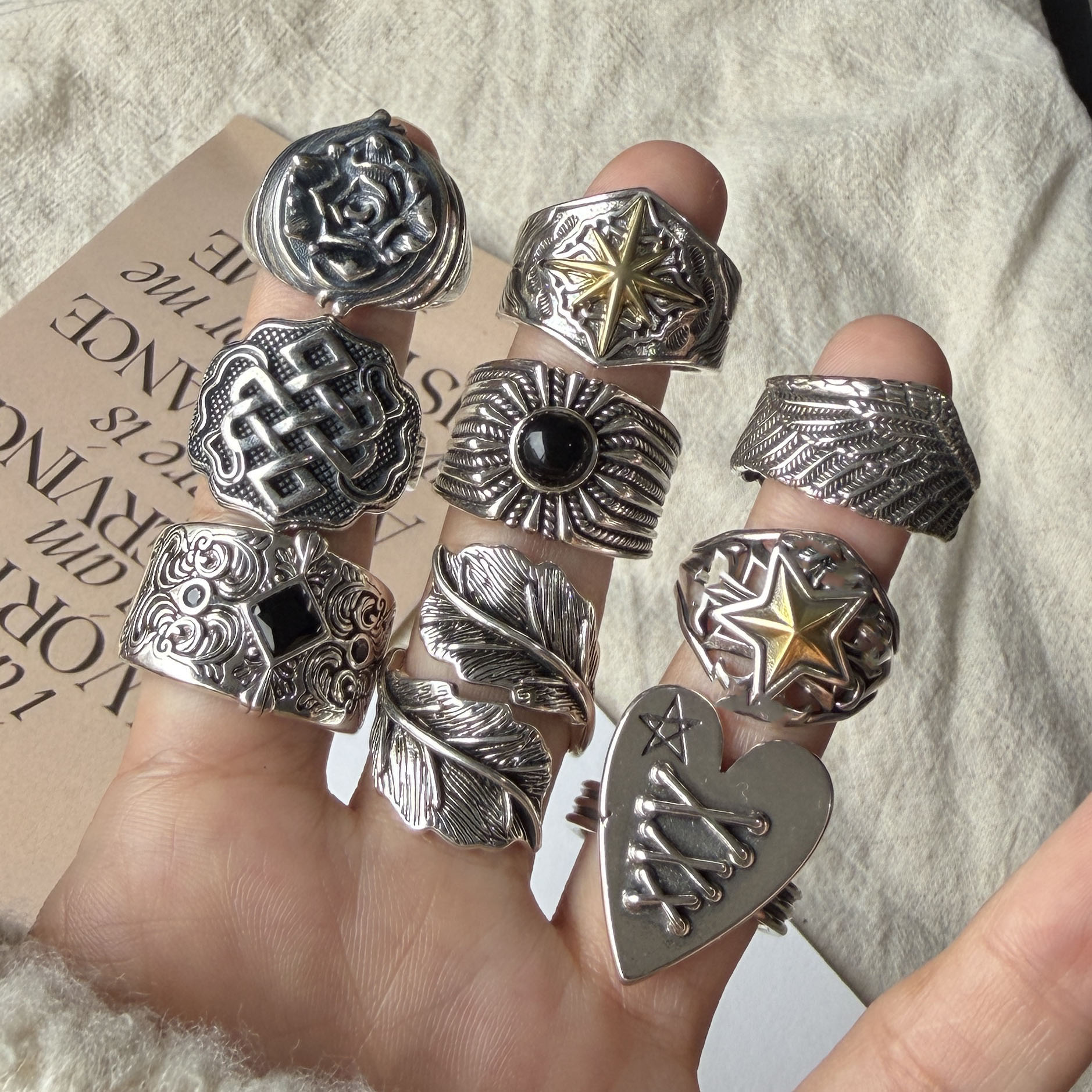 925 Sterling Silver Rings For  - Statement Cocktail Ring บทวิจารณ์และราคา