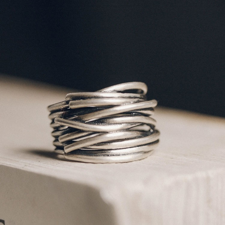925 Sterling Silver Rings For  - Statement Cocktail Ring บทวิจารณ์และราคา