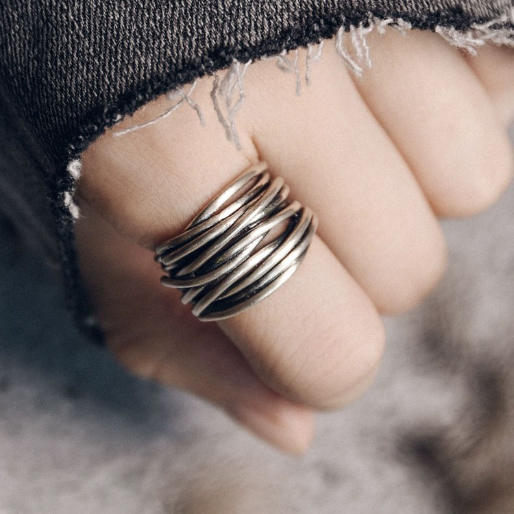 925 Sterling Silver Rings For  - Statement Cocktail Ring บทวิจารณ์และราคา