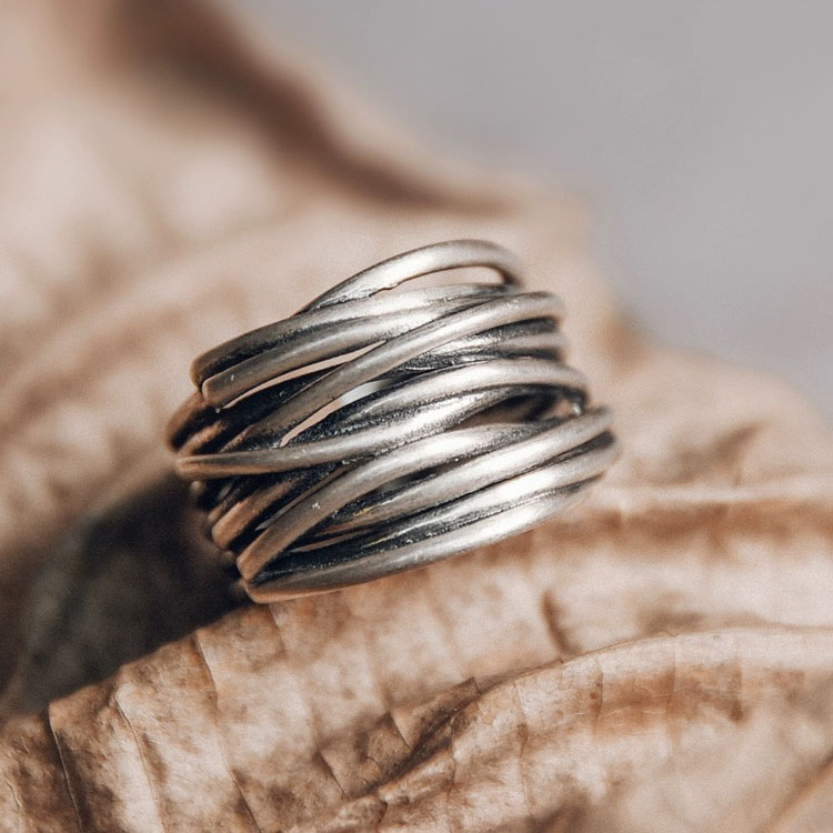 925 Sterling Silver Rings For  - Statement Cocktail Ring บทวิจารณ์และราคา