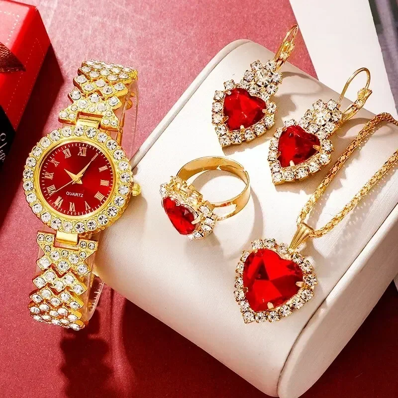 Golden Luxury Watch Women Ring - Jewelry Watches Luxury บทวิจารณ์และราคา