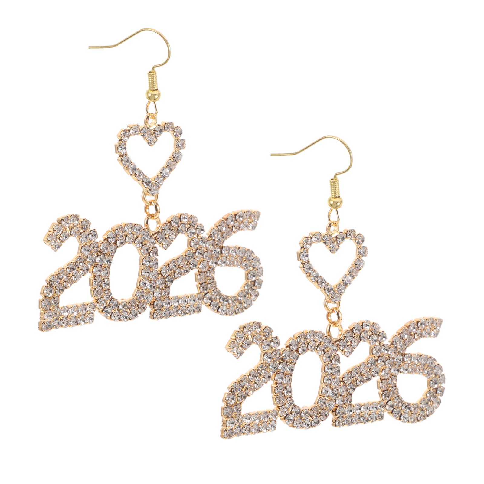 1Pair New Year Earrings 2026 C - Eve Jewelry & Watches Distribuidor Oficial Rolex Buenos Aires บทวิจารณ์และราคา