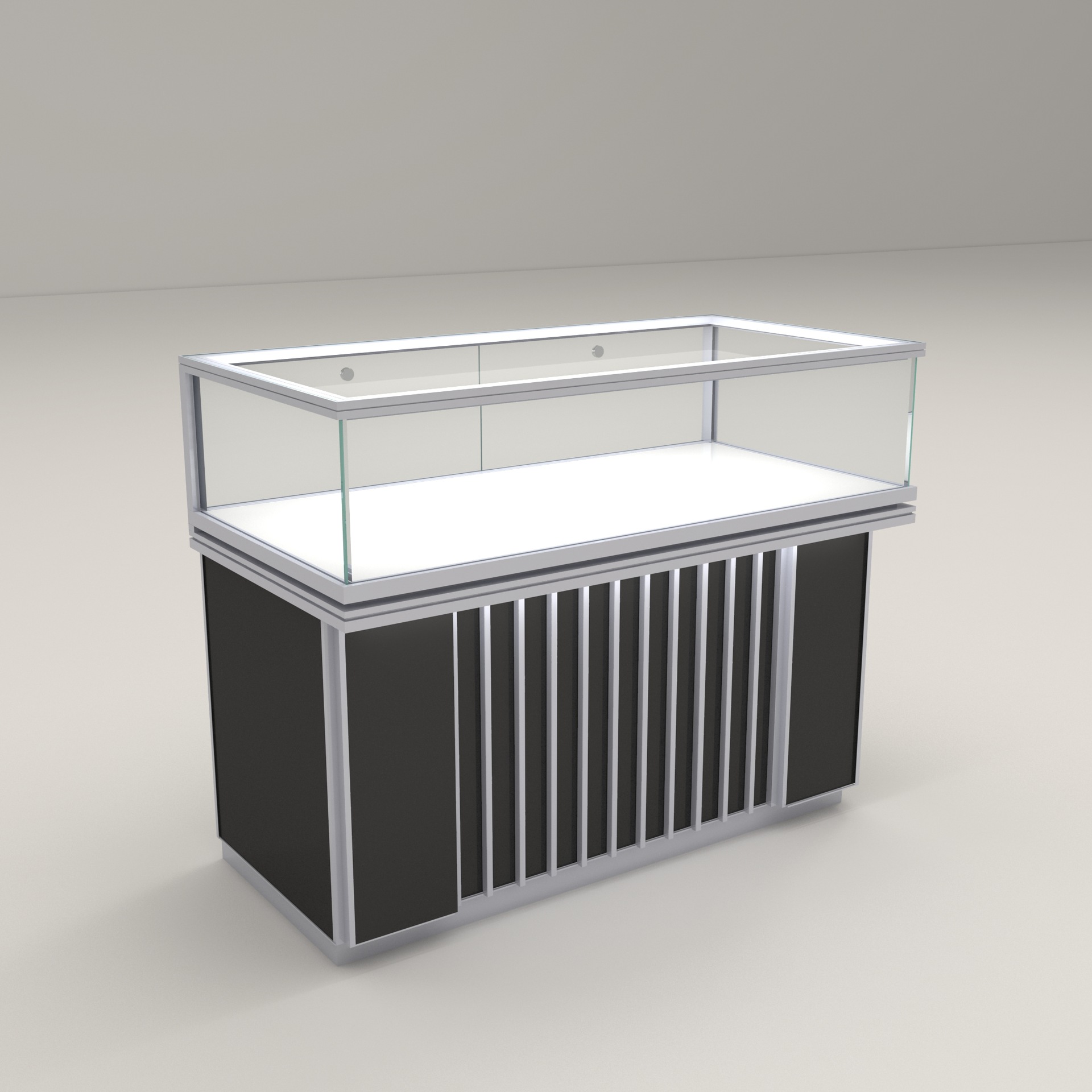 Glass jewelry display cabinet  - Jewelry Shop Watches บทวิจารณ์และราคา