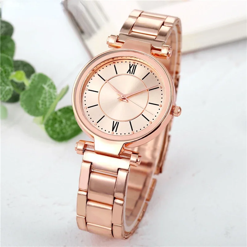 Luxury Rose Gold Stainless Ste - Jewelry Watches Luxury บทวิจารณ์และราคา